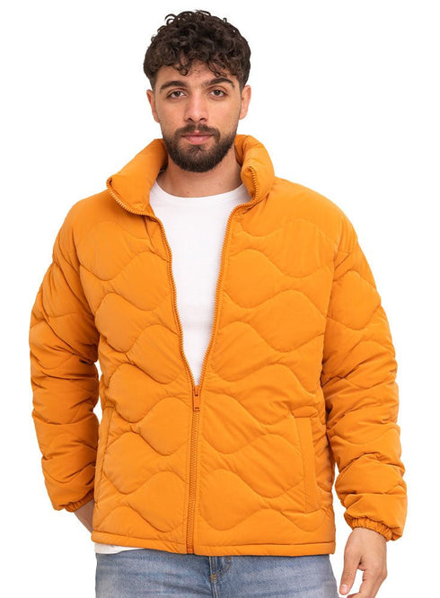 Orange Puffer Jacket 8 - Khotwh